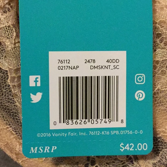 Vanity Fair Full Figure Bra - Picture 8 of 8